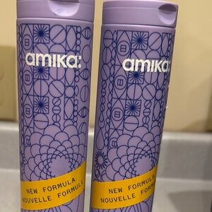 Amika Bust Your Brass Shampoo - 2 bottles!